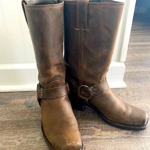 Frye 12R harness boots